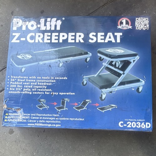 Pro lift creeper seat - z-creeper,